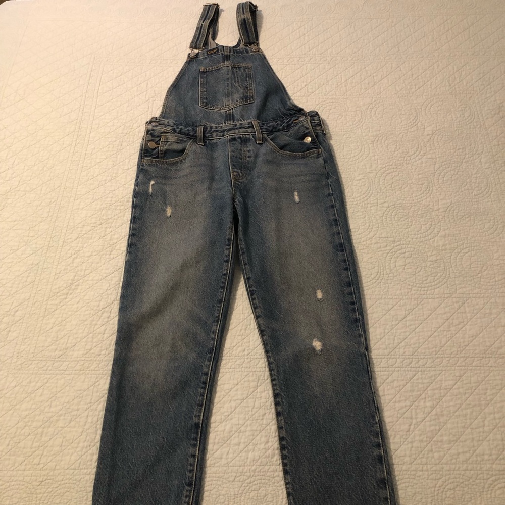 Levi's Blue Denim Overalls - Picture 3 of 14